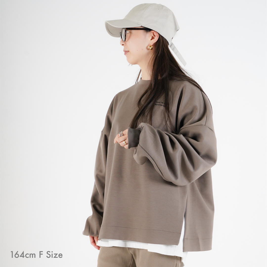 【予約商品】WMNS ECB VOLUME SLEEVE PULLOVER