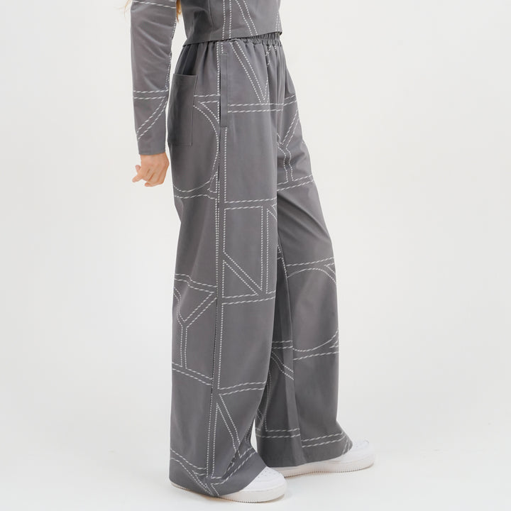 【予約商品】WMNS META DRY PATTERNED WIDE PANTS