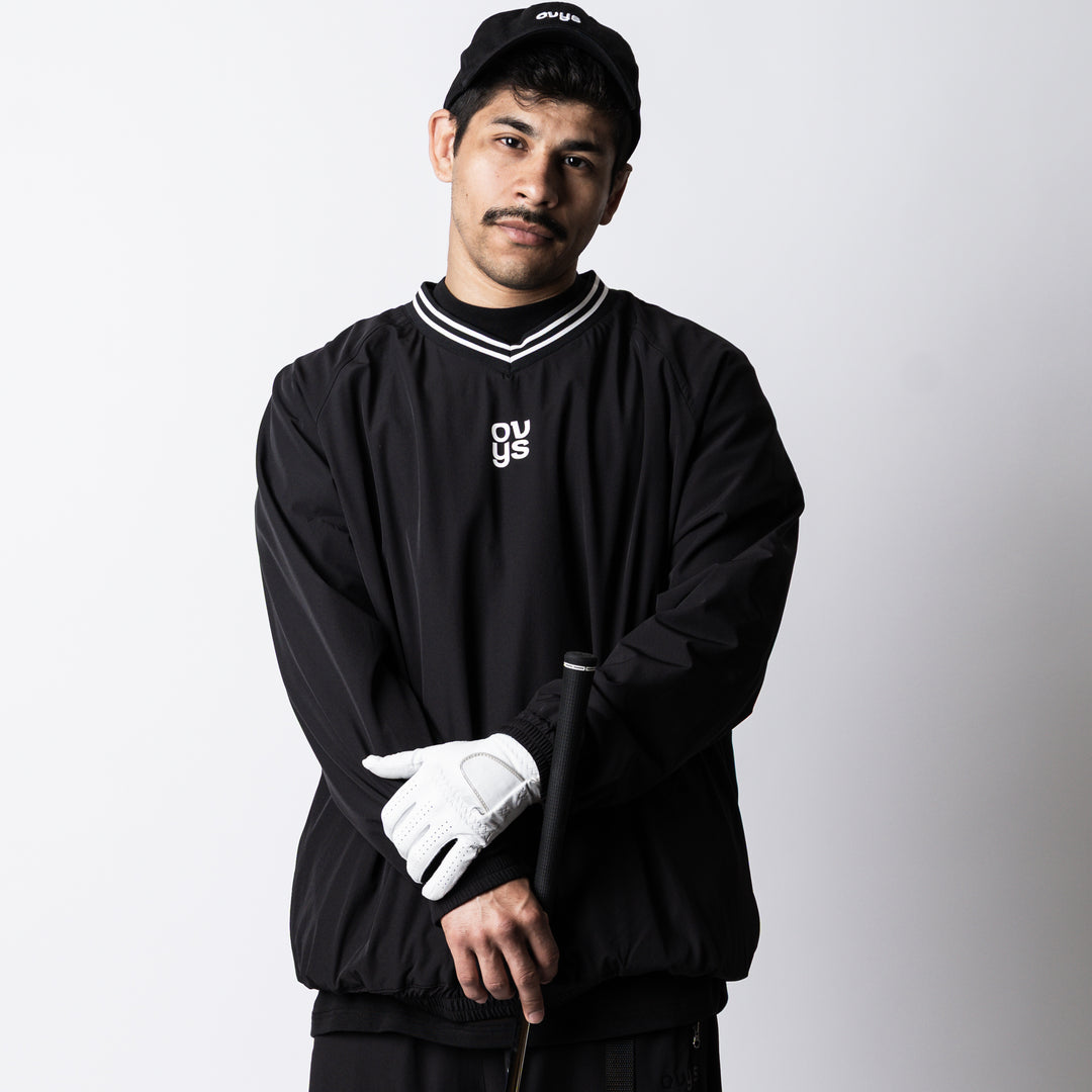 WARM WORKOUT NYLON V-NECK PISTE