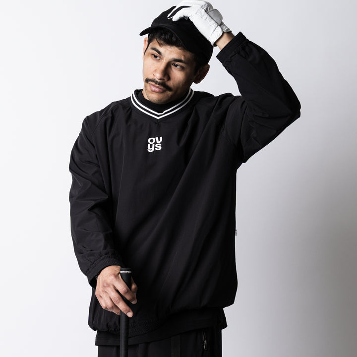 WARM WORKOUT NYLON V-NECK PISTE
