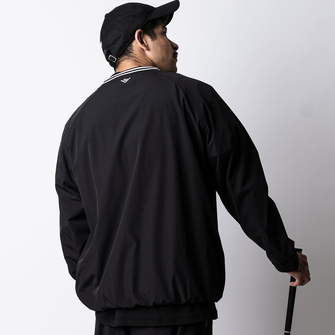 WARM WORKOUT NYLON V-NECK PISTE
