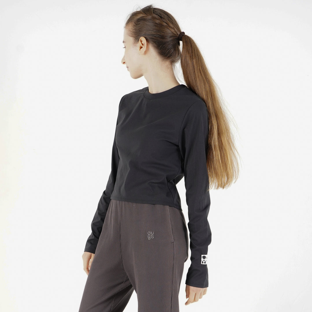 【予約商品】WMNS META DRY TIGHT CROPPED LS TEE