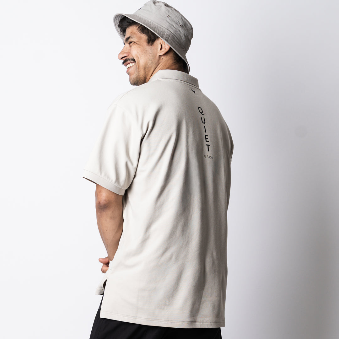 【6/5(金)発売】QUIET C-MESH EASY SS POLO SHIRT