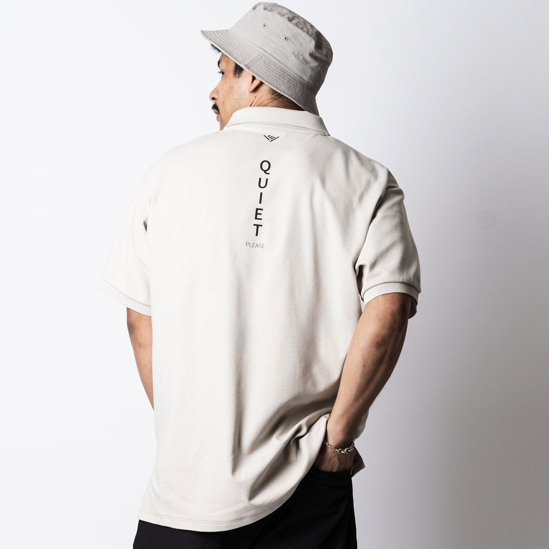 【6/5(金)発売】QUIET C-MESH EASY SS POLO SHIRT
