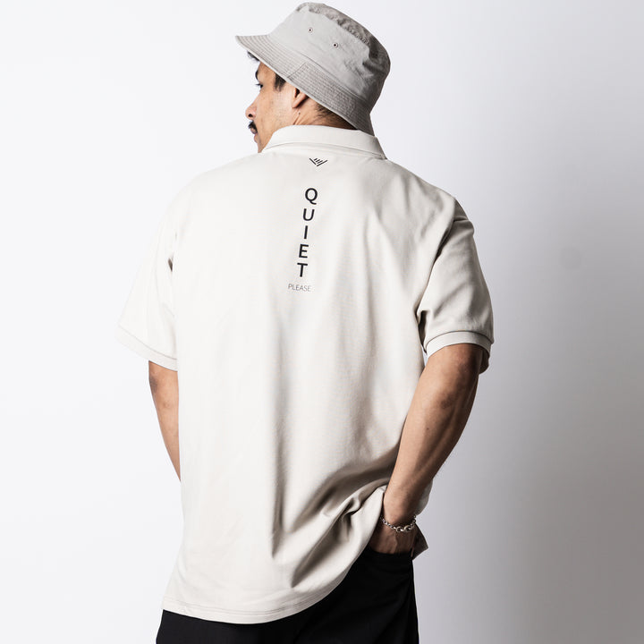 【6/5(金)発売】QUIET C-MESH EASY SS POLO SHIRT