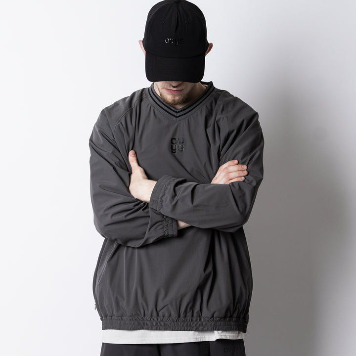 WARM WORKOUT NYLON V-NECK PISTE