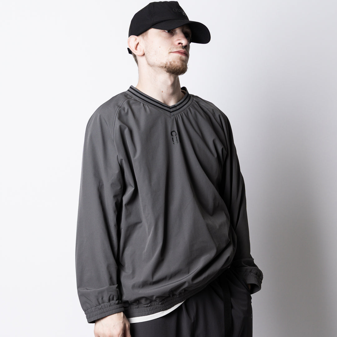 WARM WORKOUT NYLON V-NECK PISTE
