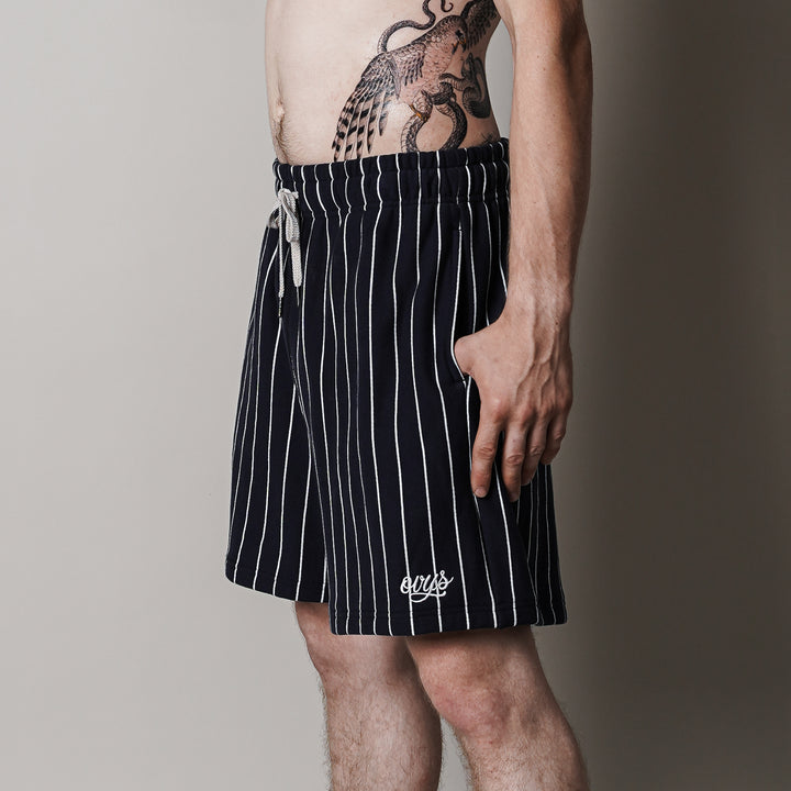 【10/17(金)発売】STRIPE SWEAT SHORT PANTS