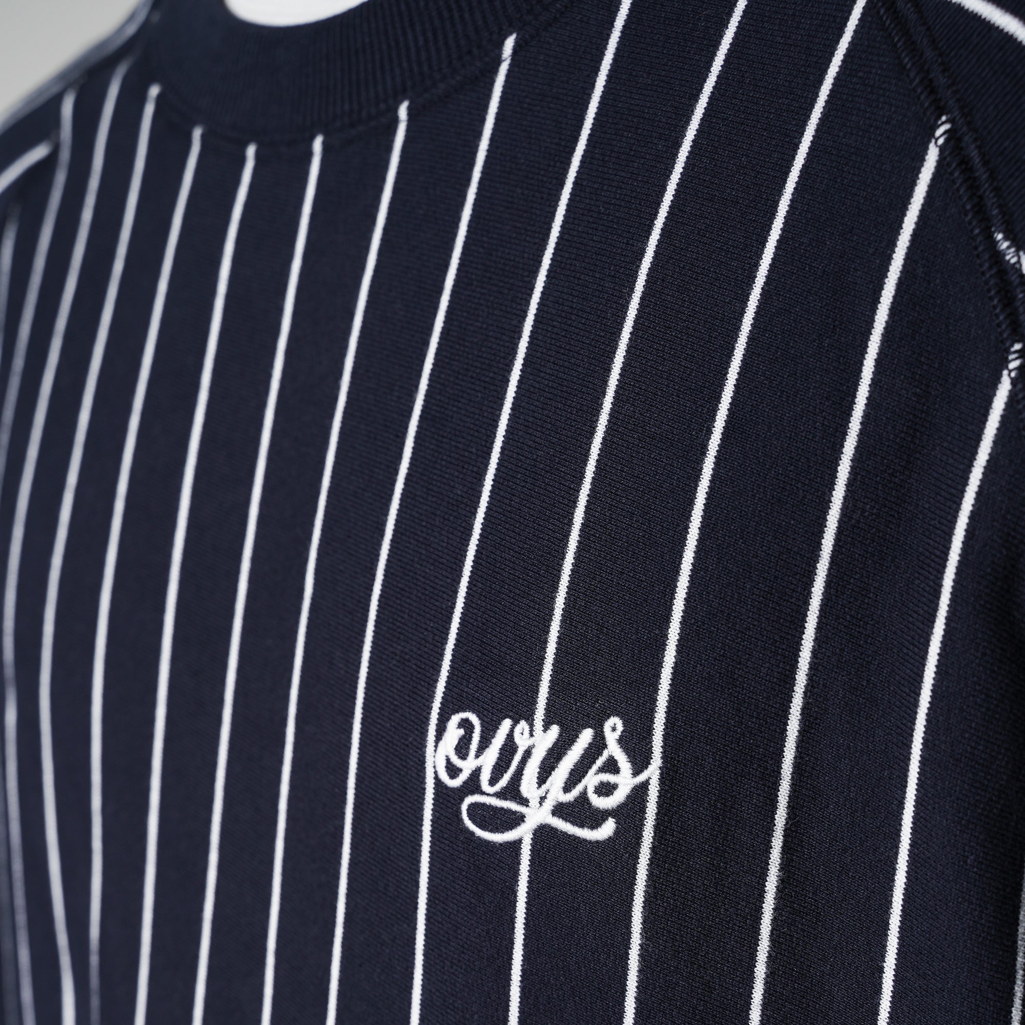 メンズ【ovys公式】ストライプスウェットクルーネック – ovys