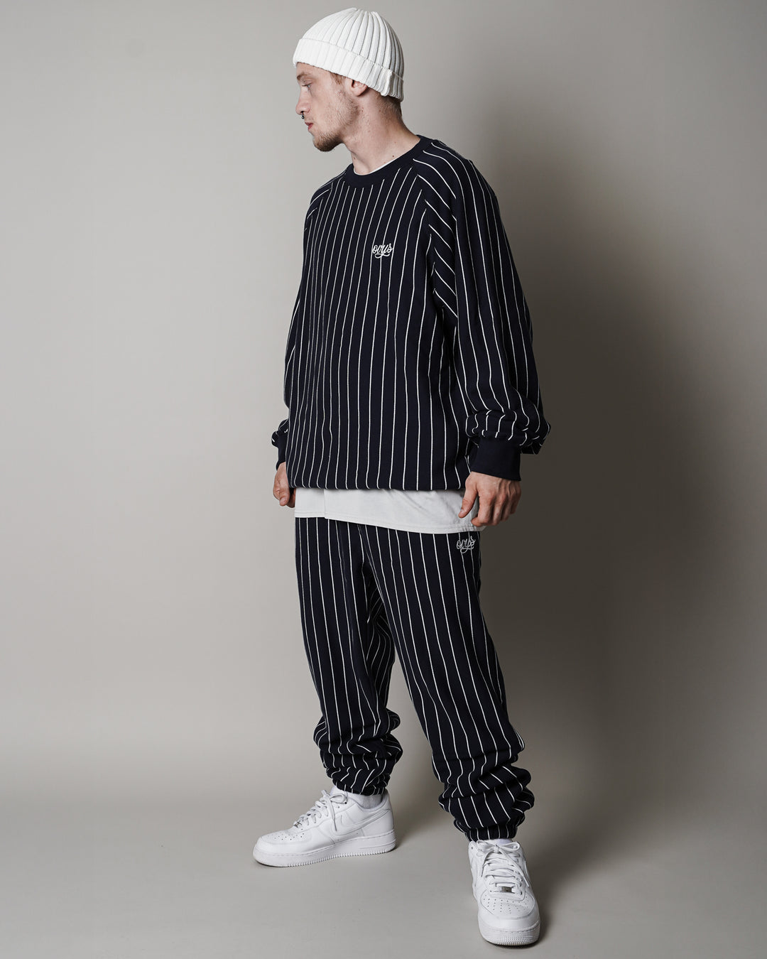 【10/17(金)発売】STRIPE SWEAT PANTS