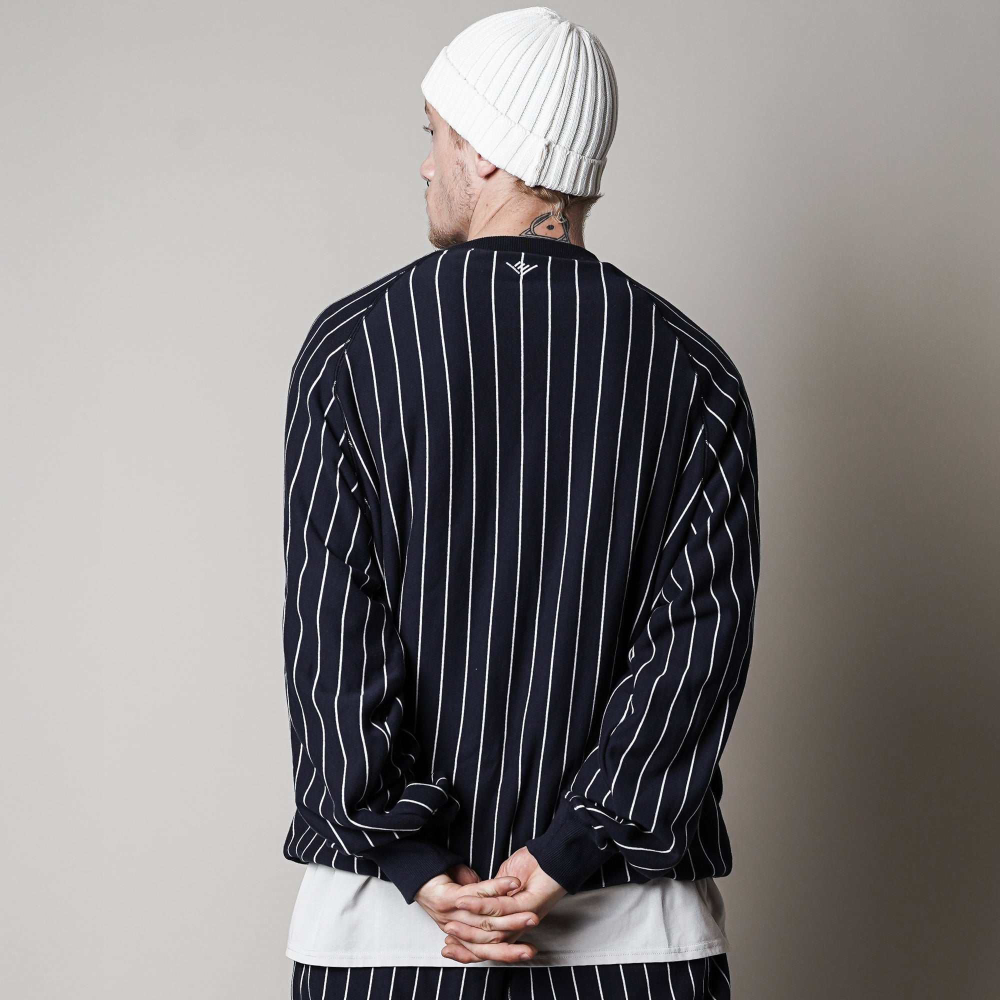 ovys STRIPE SWEAT CREW NECK & PANTS セット メンズ【ovys公式】ストライプスウェットクルーネック – ovys