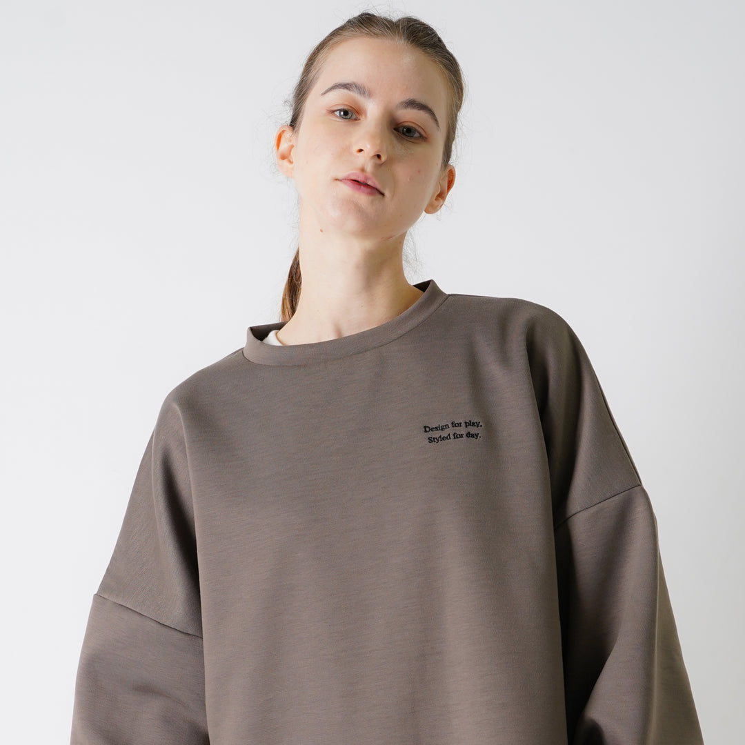 【予約商品】WMNS ECB VOLUME SLEEVE PULLOVER