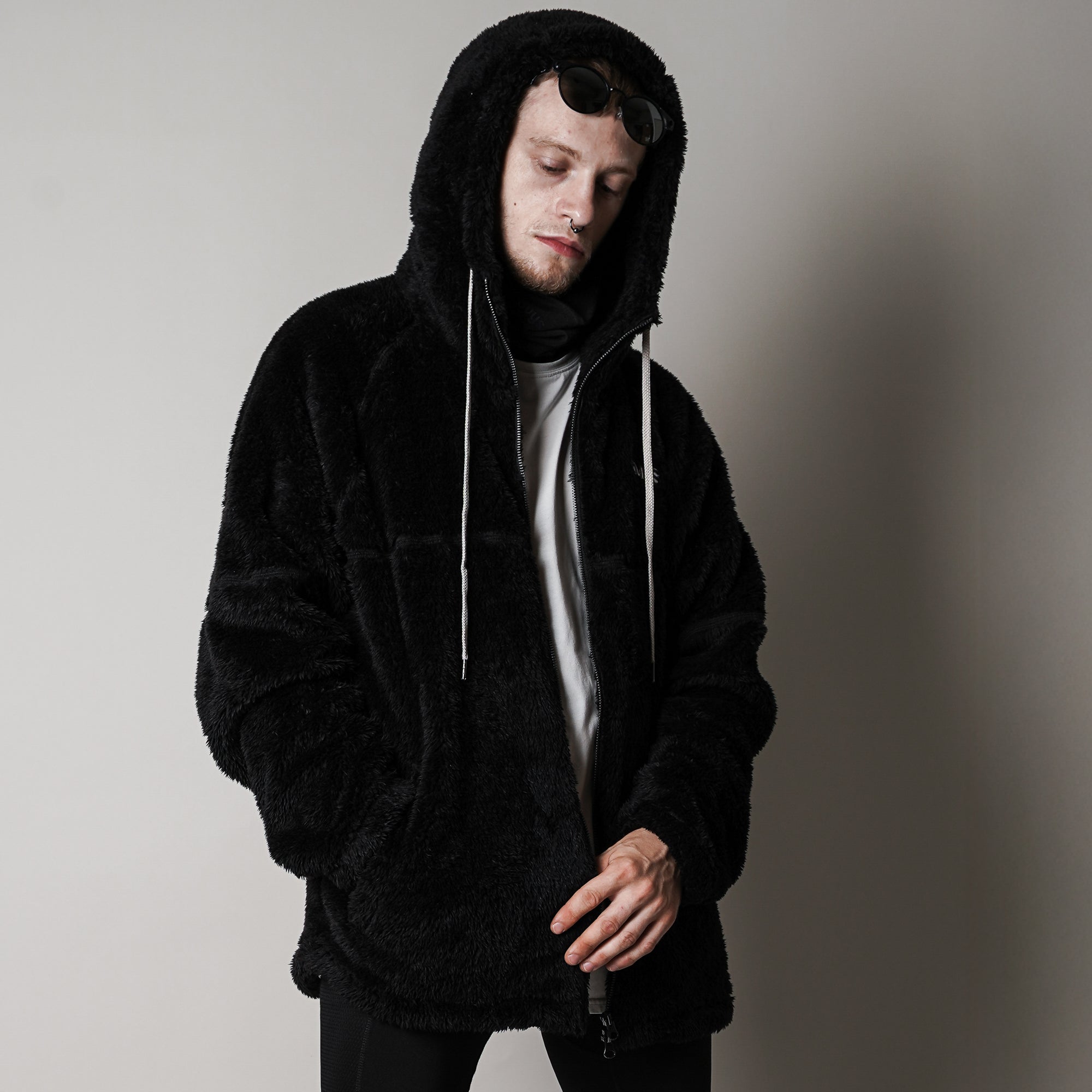 メンズ【ovys公式】フェザーボア ジップアップジャケット – ovys