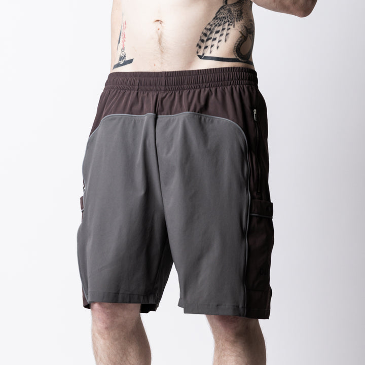 WORKOUT NYLON LINE SHORT PANTS