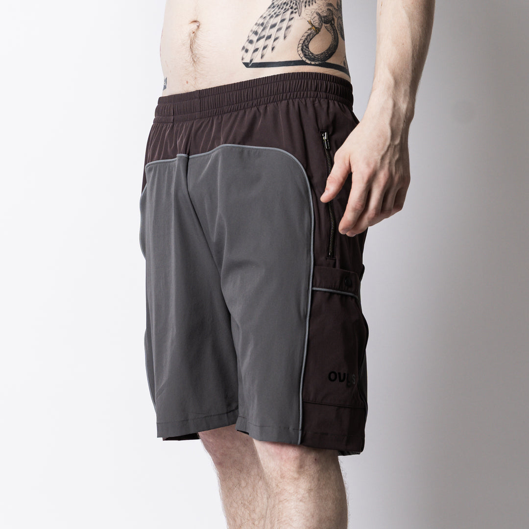WORKOUT NYLON LINE SHORT PANTS