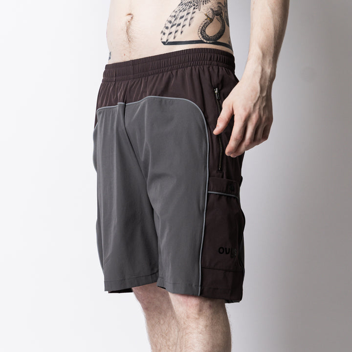 WORKOUT NYLON LINE SHORT PANTS