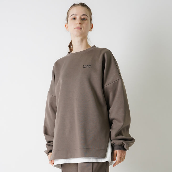 【予約商品】WMNS ECB VOLUME SLEEVE PULLOVER