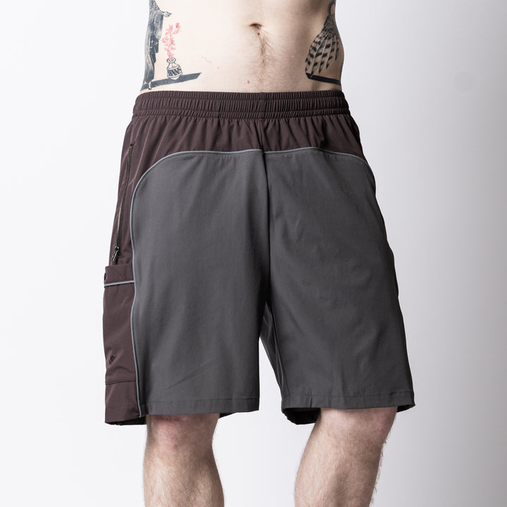 WORKOUT NYLON LINE SHORT PANTS