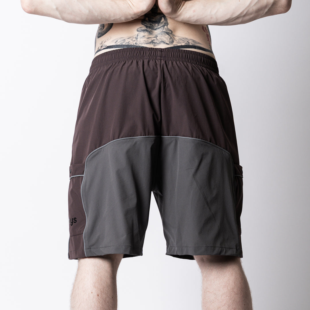 WORKOUT NYLON LINE SHORT PANTS