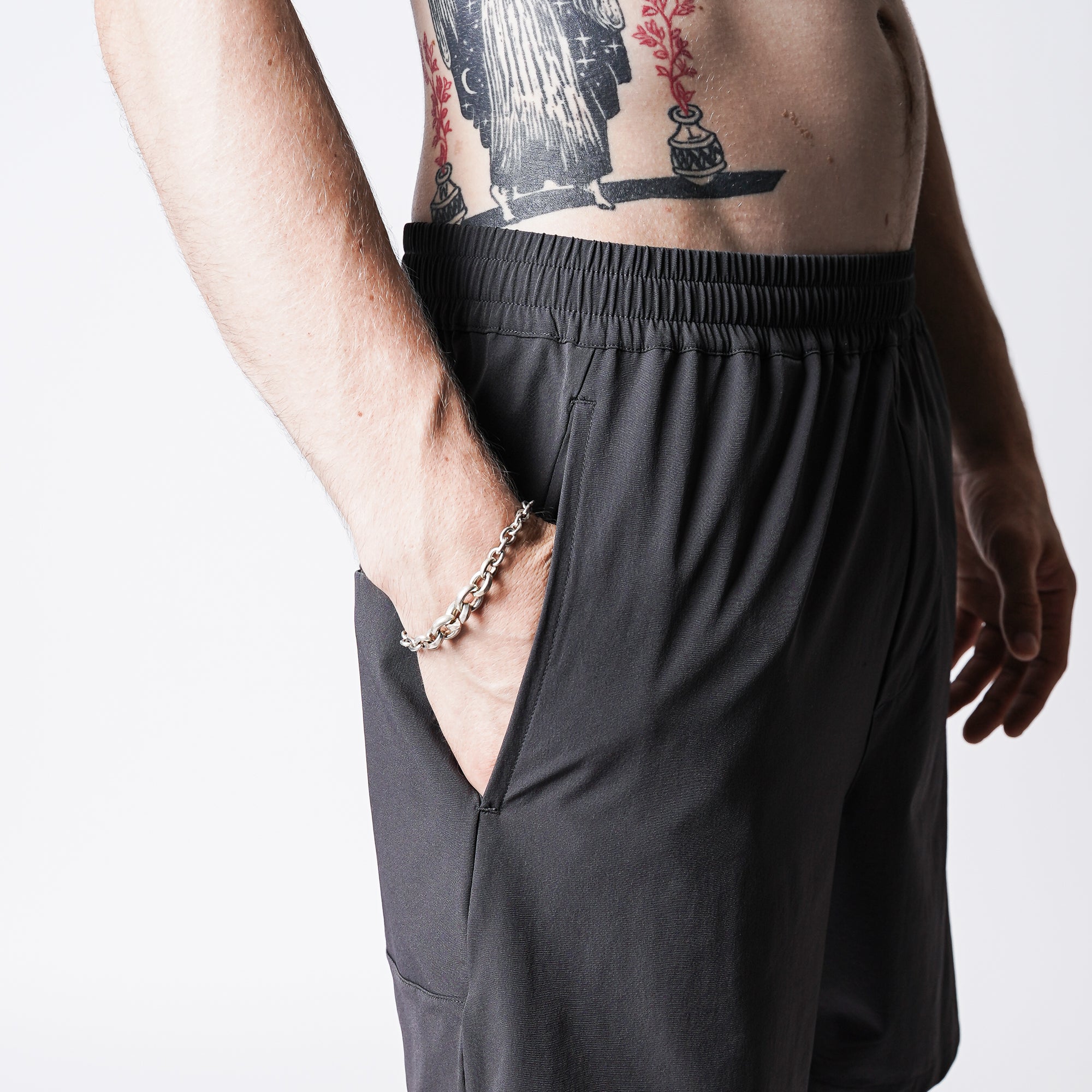 メンズ【ovys公式】ワークアウトナイロンショートパンツ