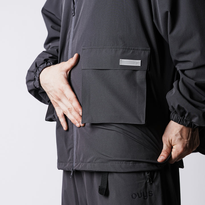 【10/31(金)発売】WORKOUT NYLON DOUBLE ZIP HOODED JACKET