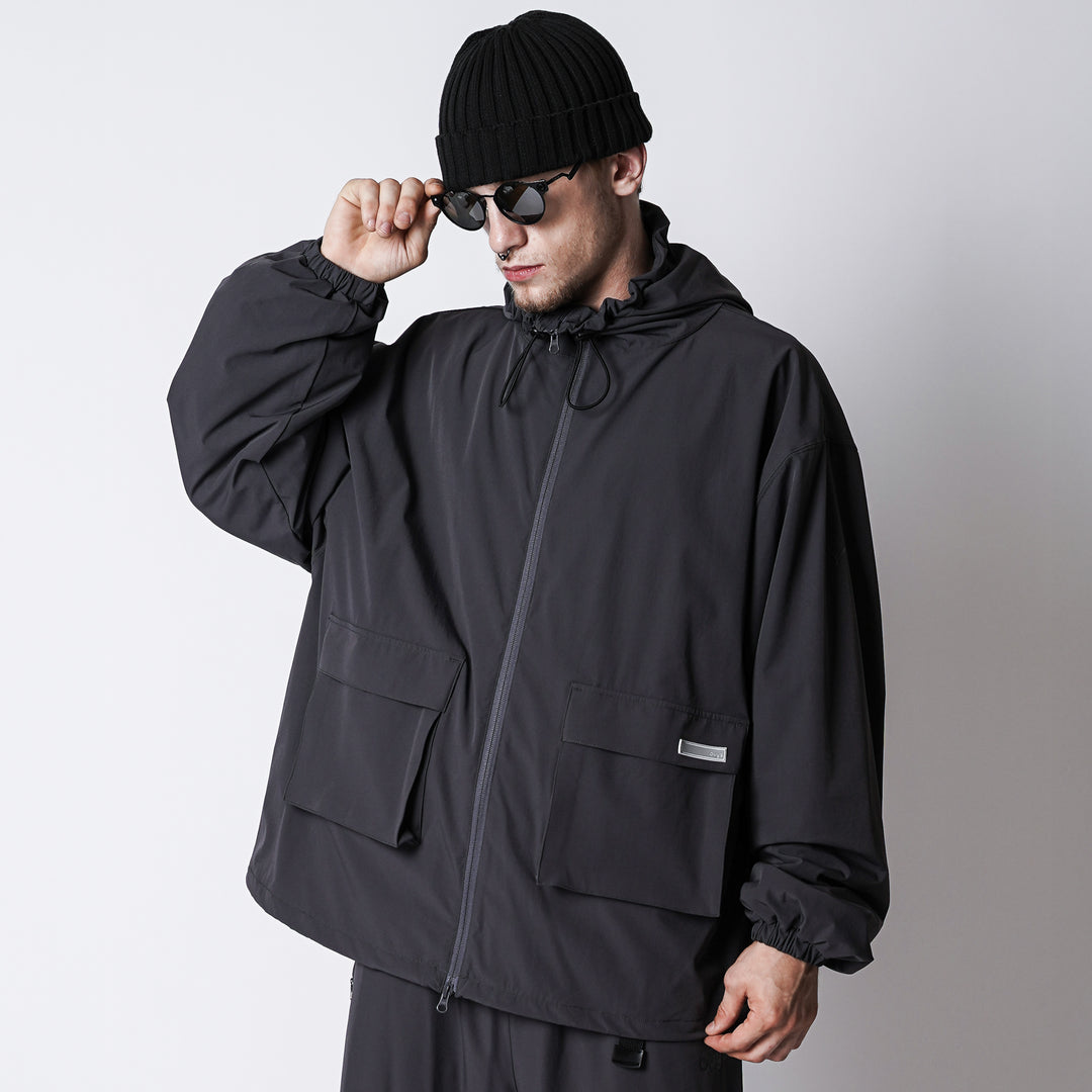 【10/31(金)発売】WORKOUT NYLON DOUBLE ZIP HOODED JACKET