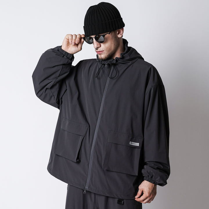 【10/31(金)発売】WORKOUT NYLON DOUBLE ZIP HOODED JACKET