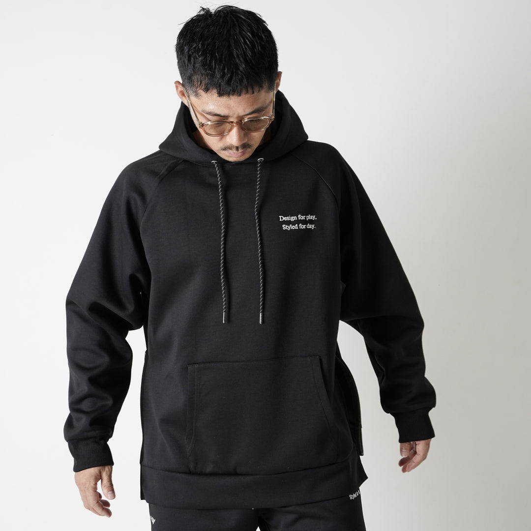 【予約商品】ECB SIDE ZIP HOODIE