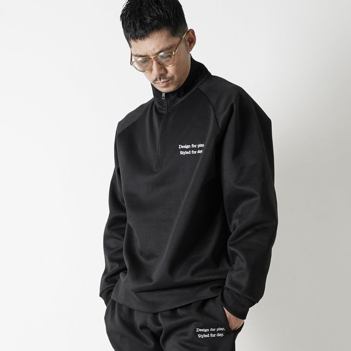 【予約商品】ECB HALF ZIP PULLOVER