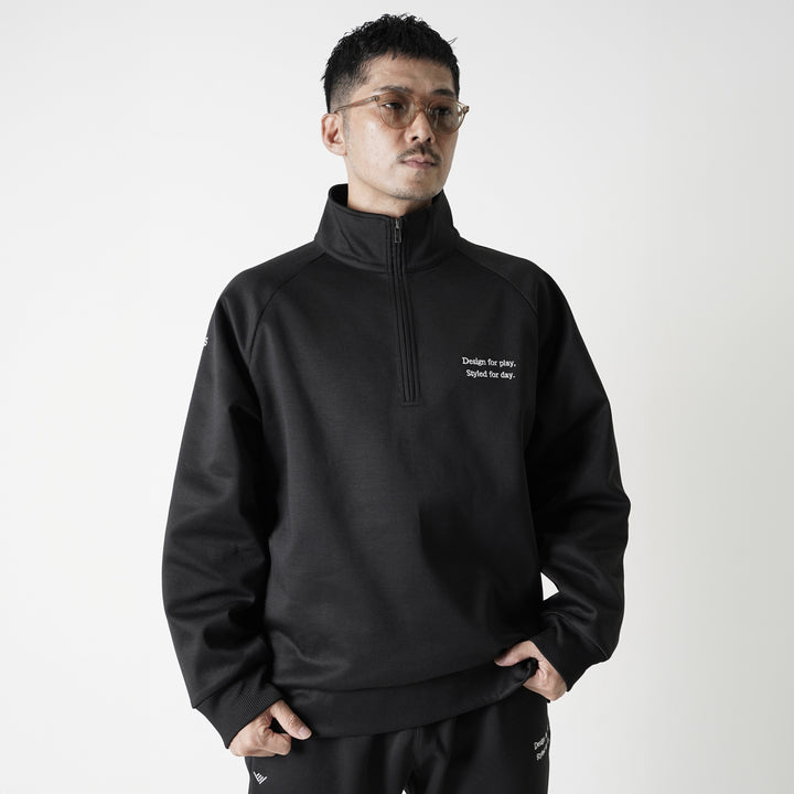 【予約商品】ECB HALF ZIP PULLOVER