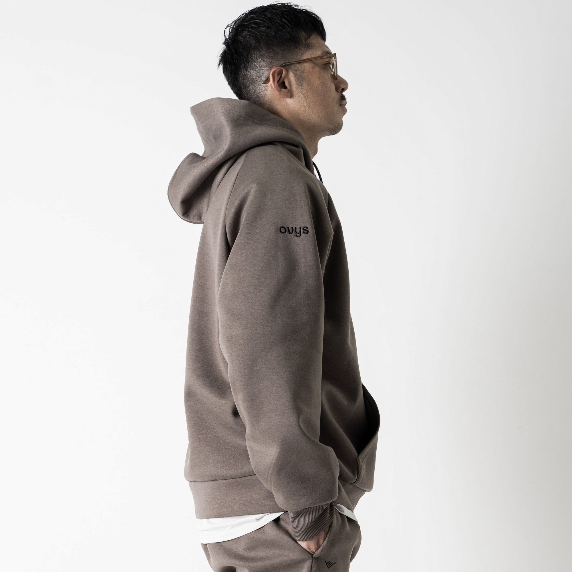 【専用】ovys パーカー　ECB SIDE ZIP HOODIE メンズ【ovys公式】ECBサイドジップフーディ／ECB SIDE ZIP HOODIE