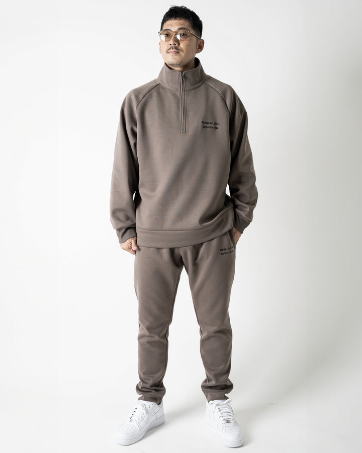 【予約商品】ECB HALF ZIP PULLOVER