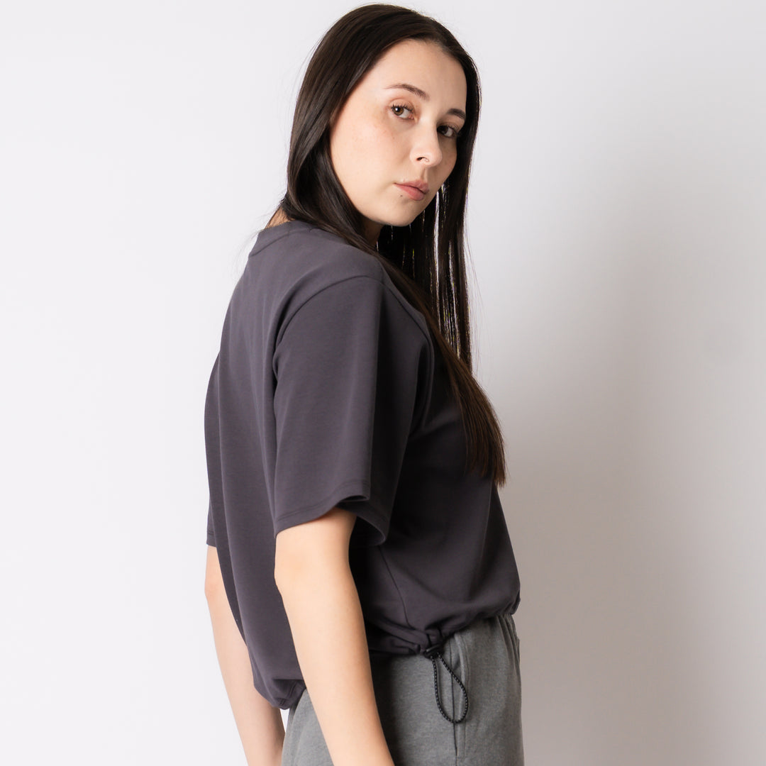 WMNS C-MESH HEM ADJUSTABLE HS TEE