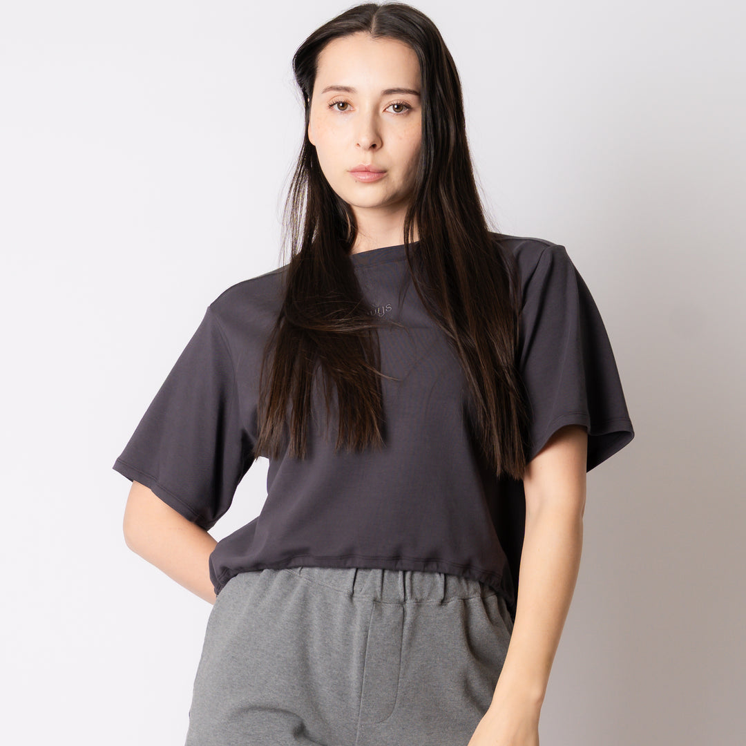WMNS C-MESH HEM ADJUSTABLE HS TEE