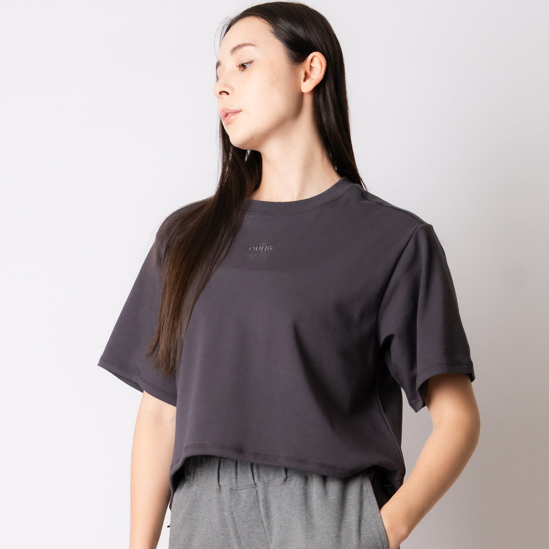 WMNS C-MESH HEM ADJUSTABLE HS TEE