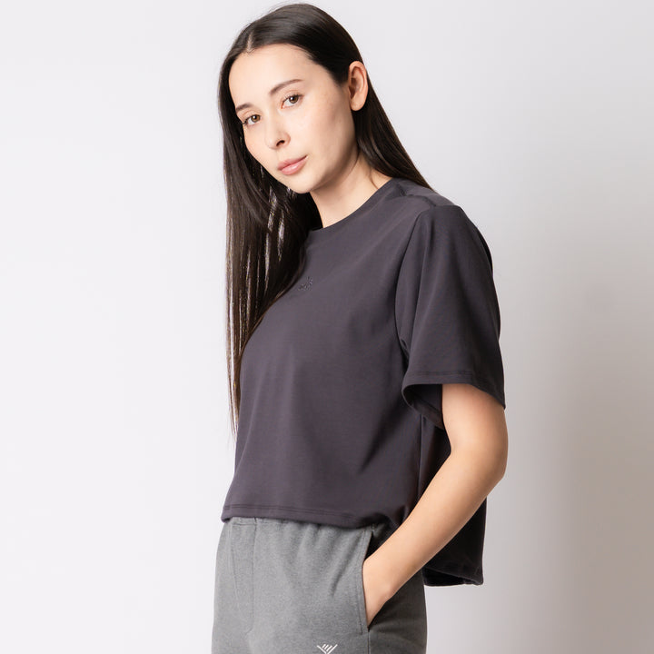 WMNS C-MESH HEM ADJUSTABLE HS TEE