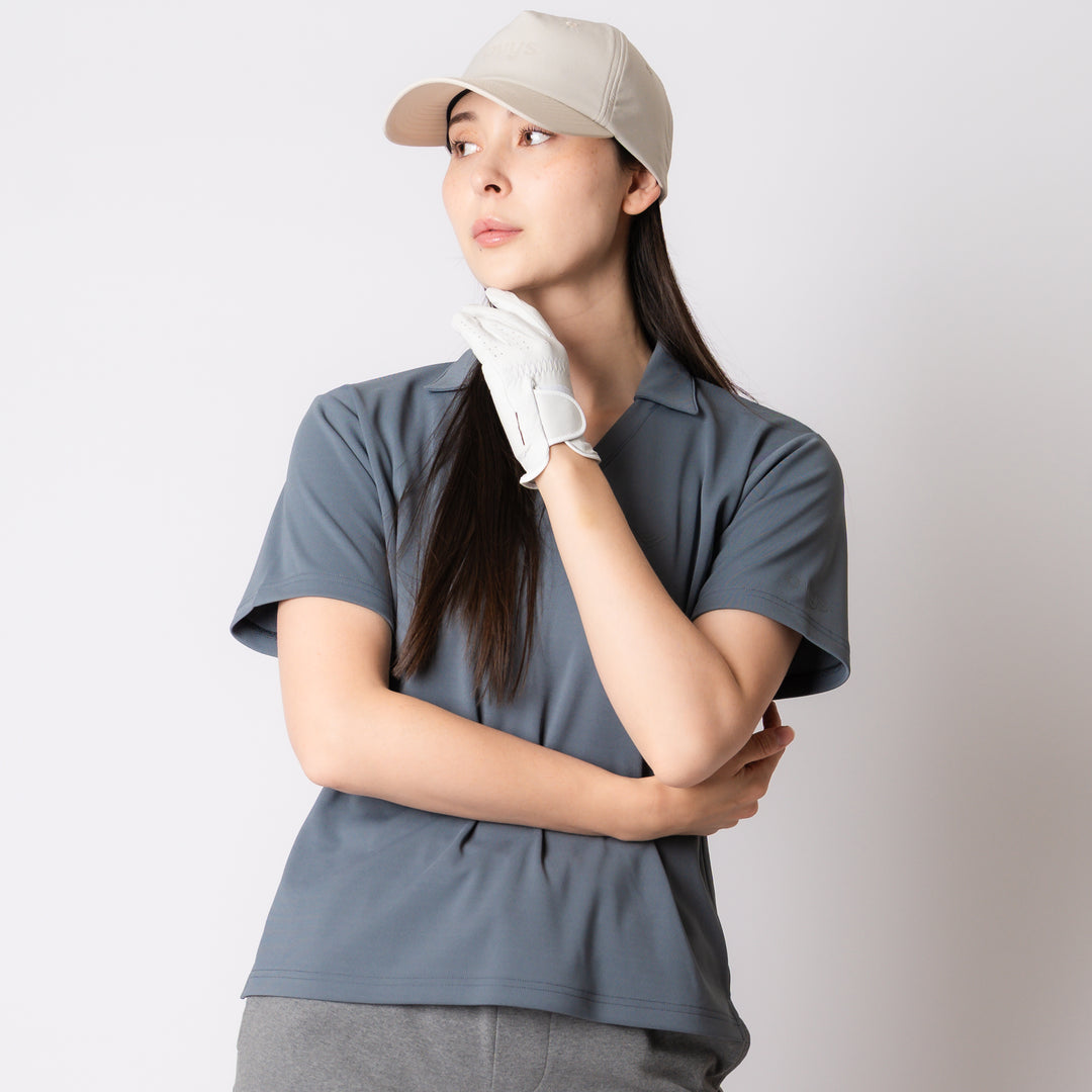 【6/7(日)発売】WMNS OPEN COLLAR GOLF POLO SHIRT