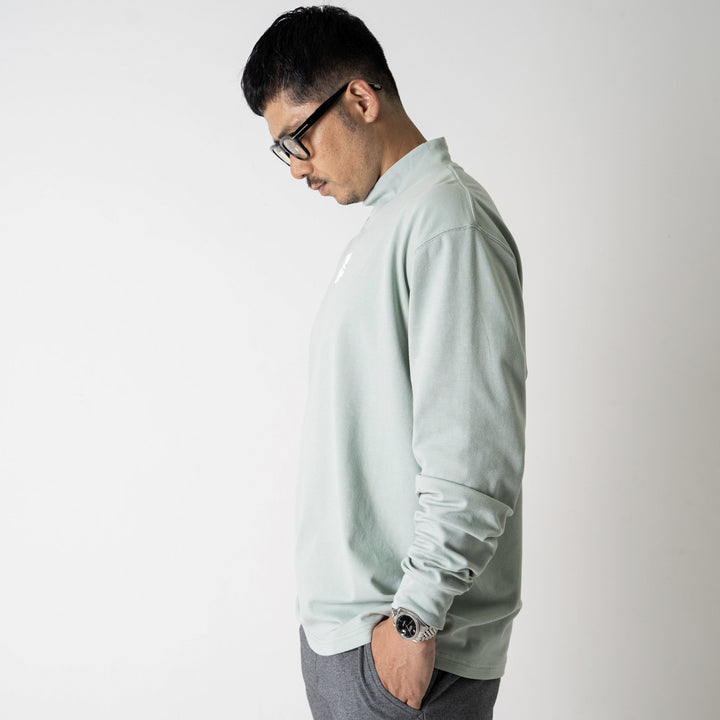 【10/4(金) 18:00発売】MOCK NECK C-MESH LS TEE