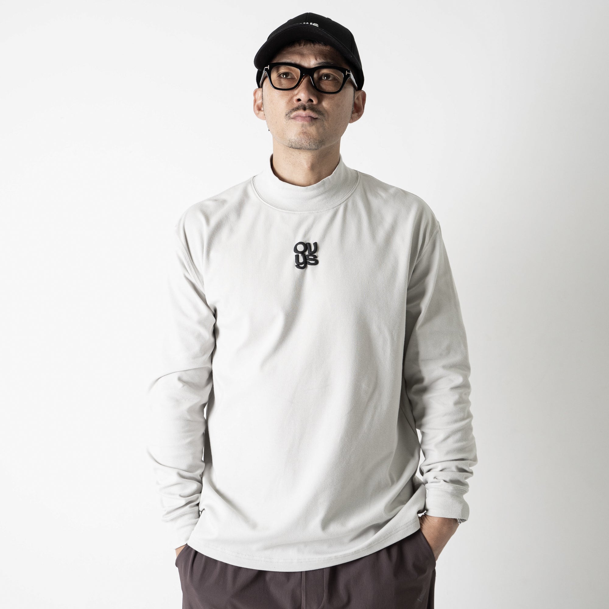 TNRCN モックネック Ｌ/Ｓ　TEE TNOC MOVE THE TEE-LS MOCK NECK LONG SLEEVE