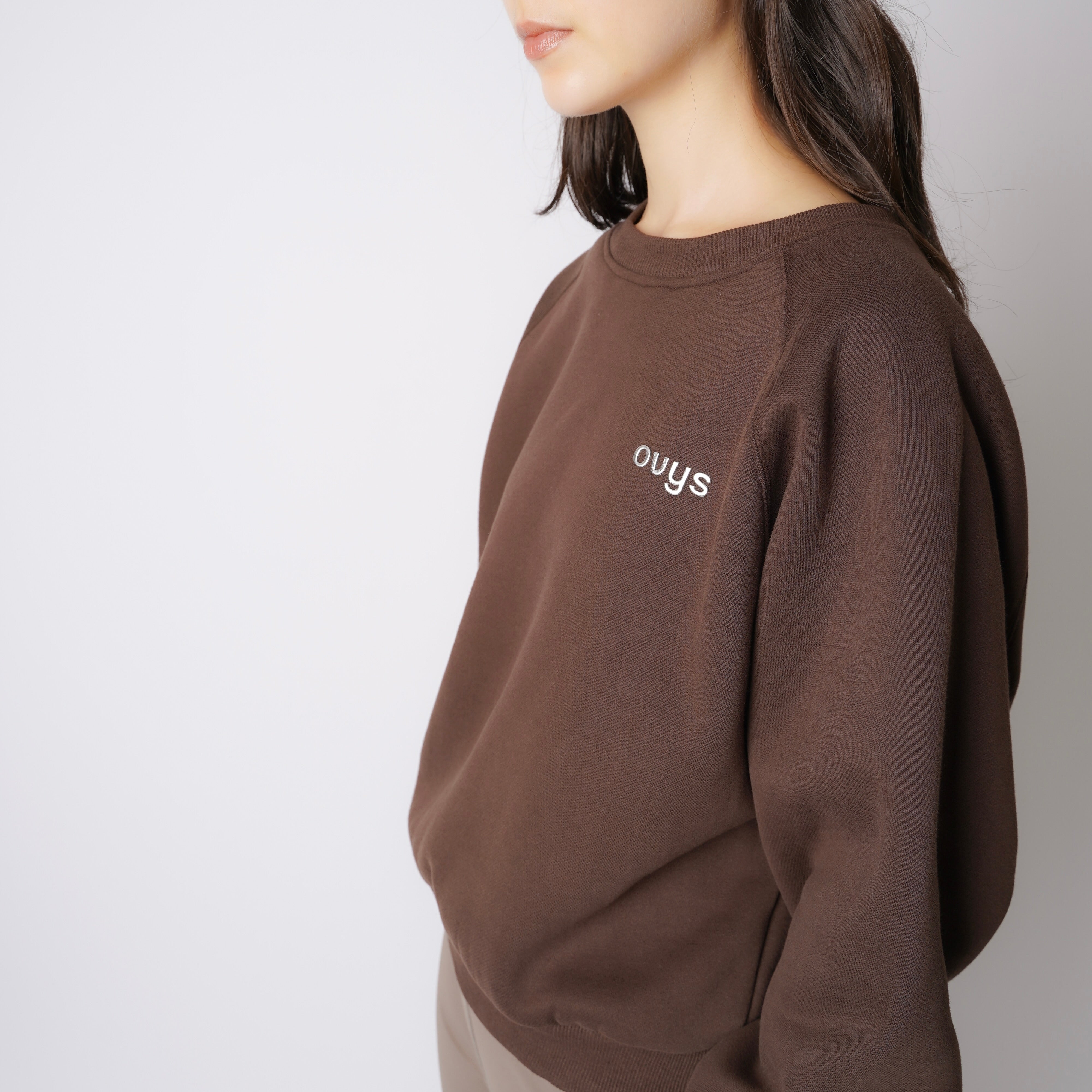 レディース【ovys公式】起毛スウェットクルーネック – ovys(オーヴィーズ)