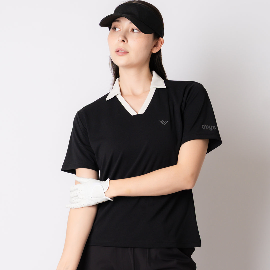 【6/7(日)発売】WMNS OPEN COLLAR GOLF POLO SHIRT