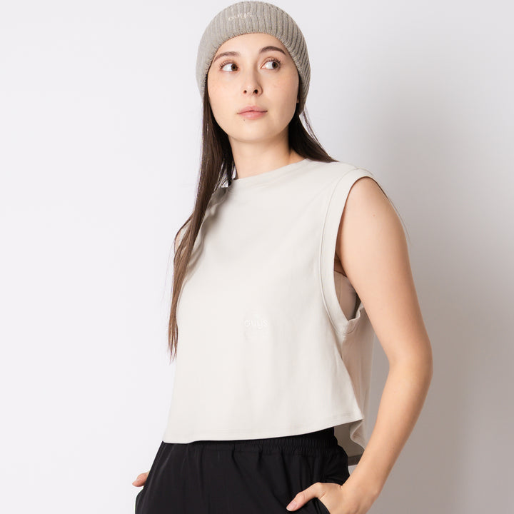 WMNS C-MESH SLEEVELESS SHORT SHIRT
