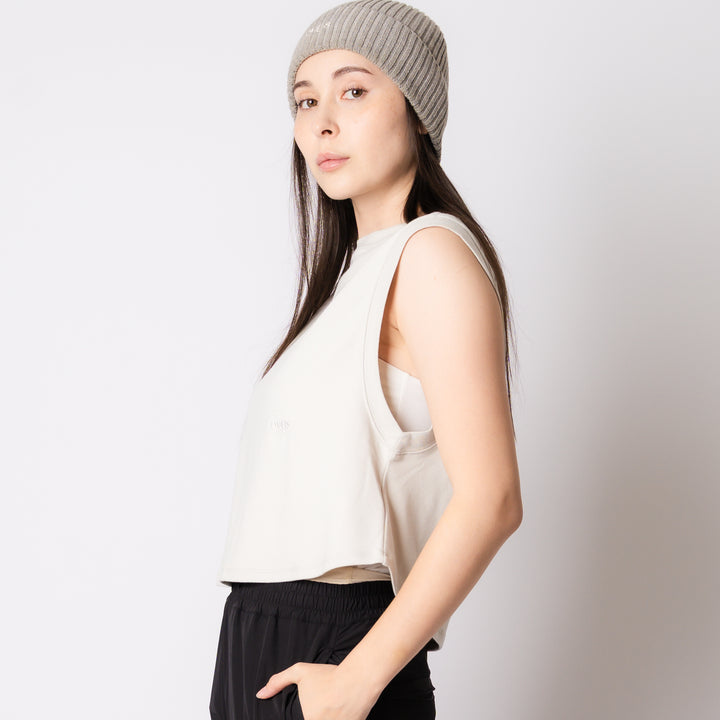 WMNS C-MESH SLEEVELESS SHORT SHIRT
