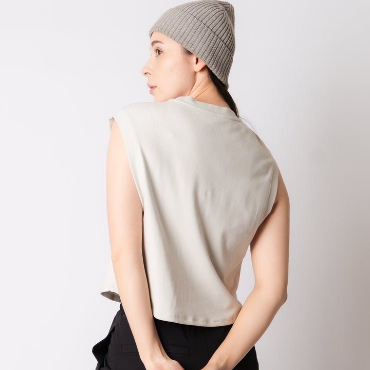 WMNS C-MESH SLEEVELESS SHORT SHIRT