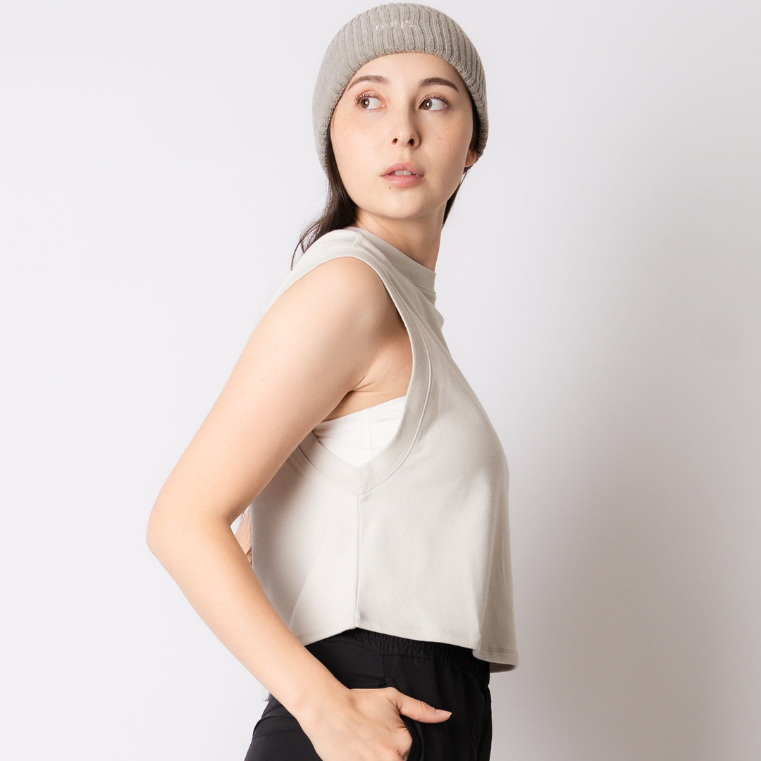 WMNS C-MESH SLEEVELESS SHORT SHIRT