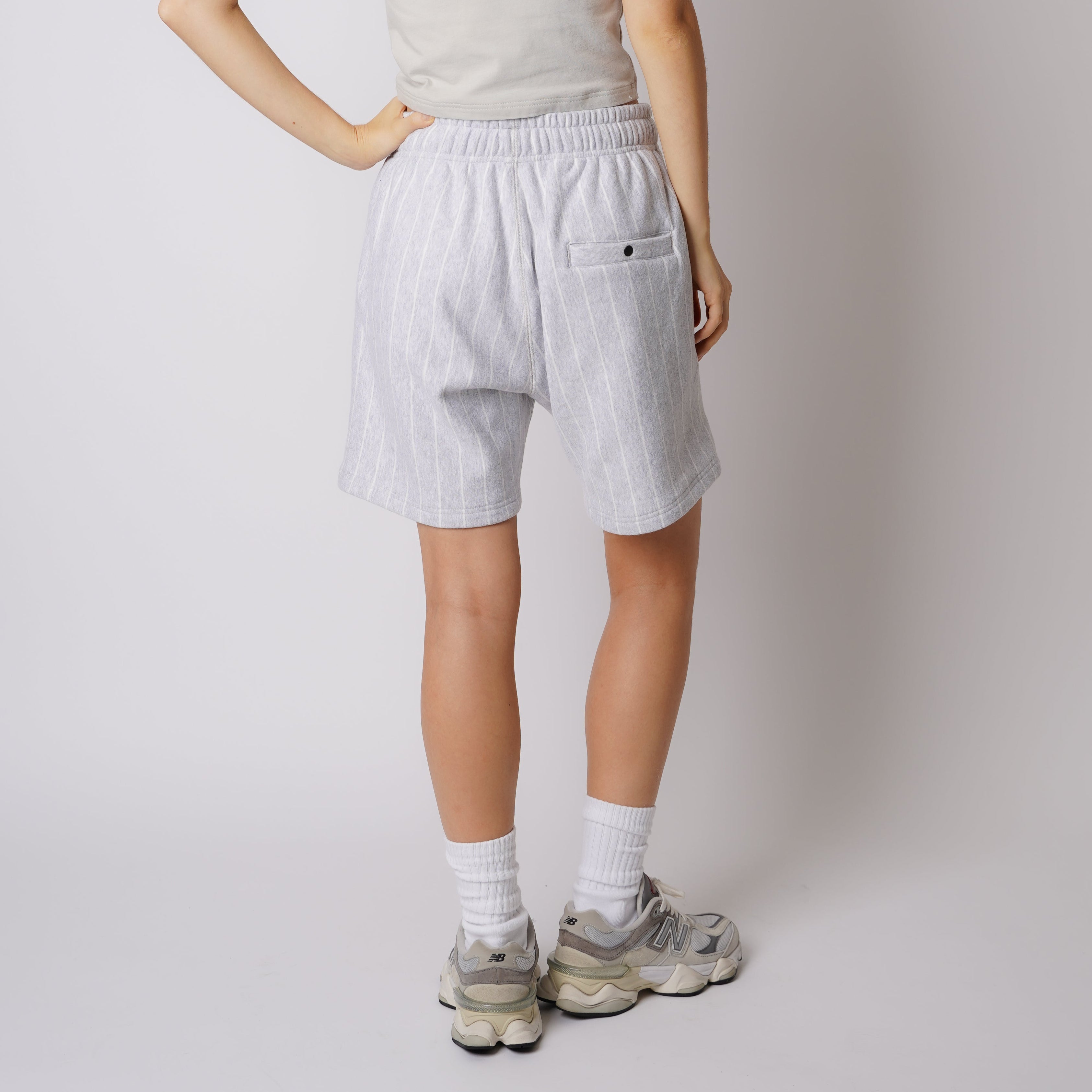 レディース【ovys公式】ストライプスウェットショートパンツ – ovys