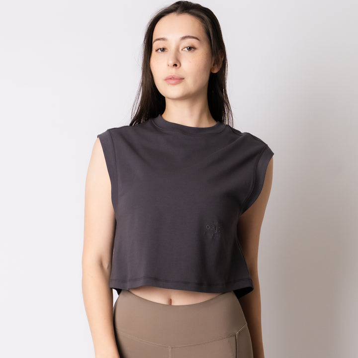 WMNS C-MESH SLEEVELESS SHORT SHIRT
