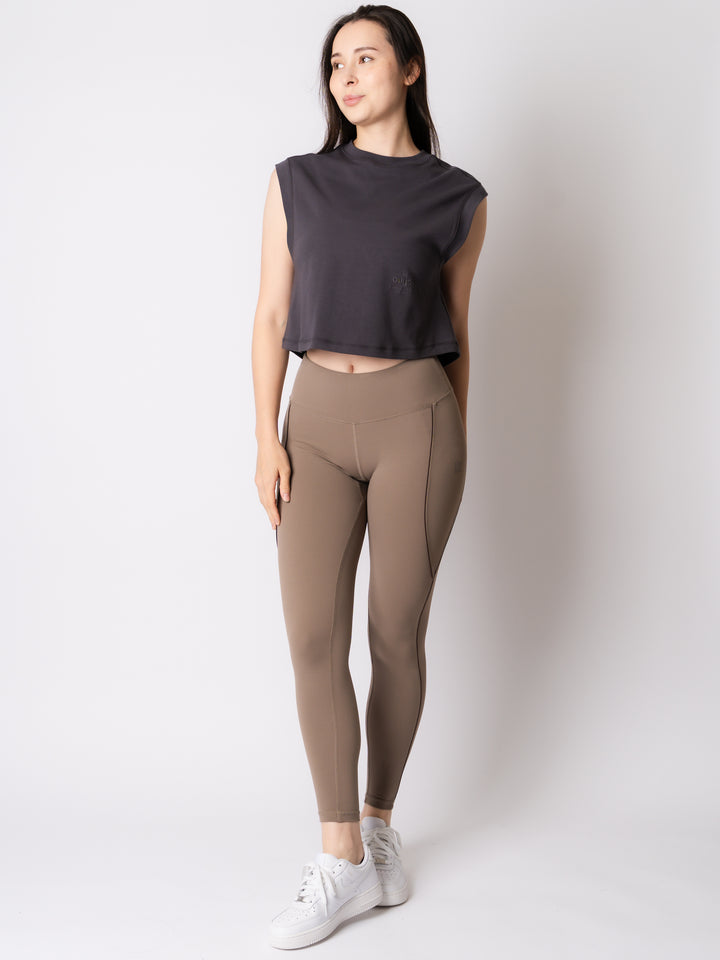 WMNS C-MESH SLEEVELESS SHORT SHIRT