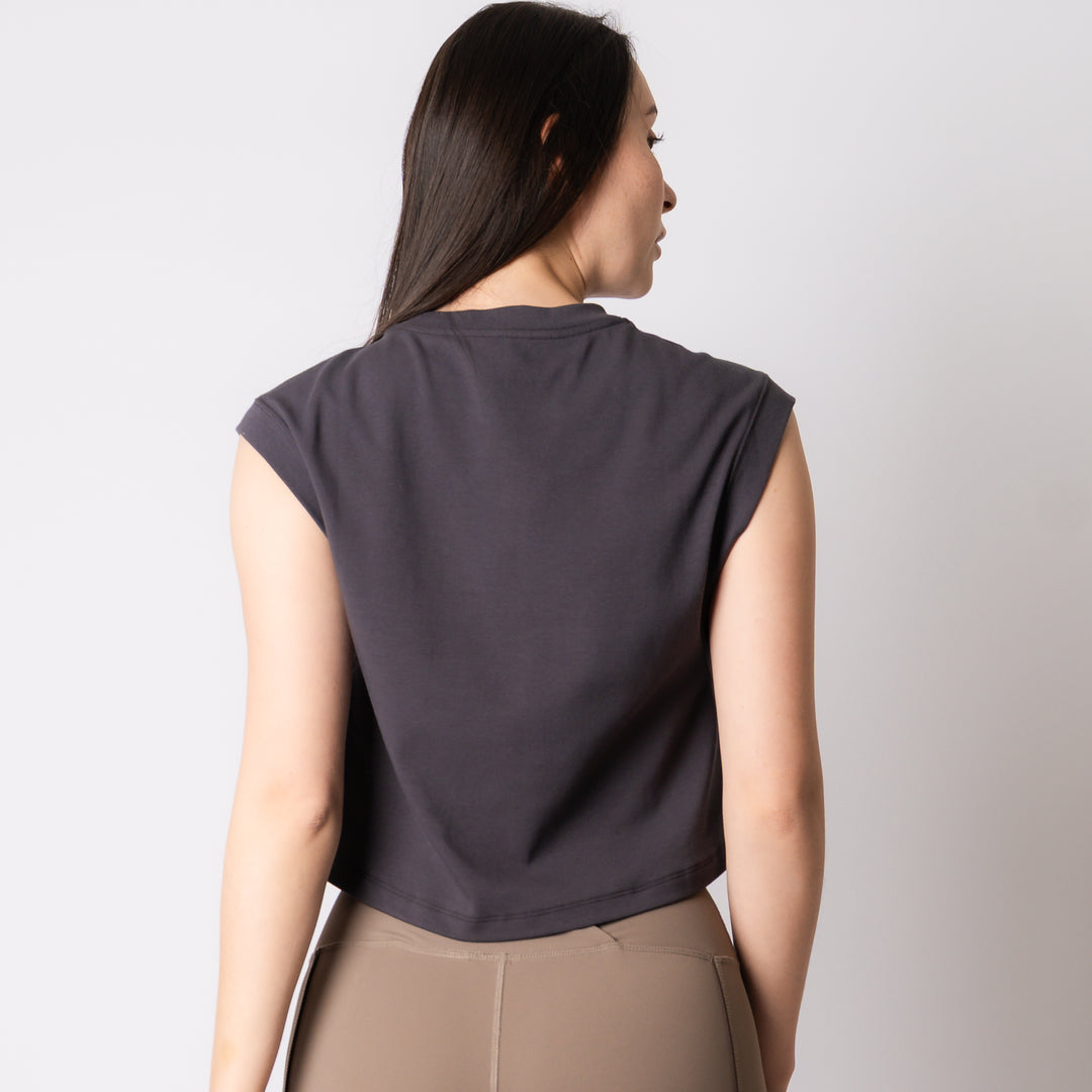 WMNS C-MESH SLEEVELESS SHORT SHIRT