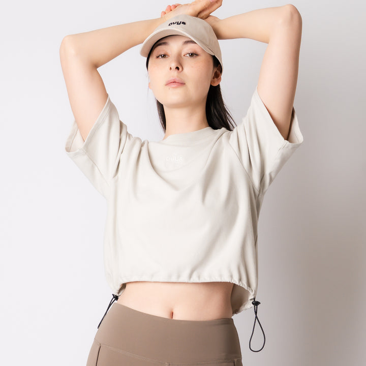WMNS C-MESH HEM ADJUSTABLE HS TEE